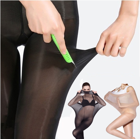 Grande taille collants Ultra élastiques bas femmes contrôle du poids corps Shaper collants 30D bas collants sous-vêtements Sexy ► Photo 1/6