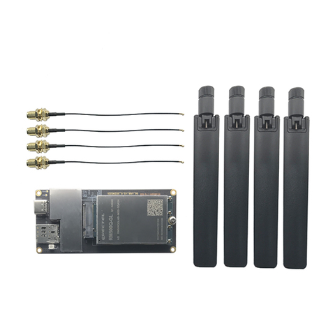 Quectel RM500Q-GL 5G Modem M.2 module Quectel RM500Q + Tests adaptateur USB + 5G + Tresse document d'approvisionnement ► Photo 1/6