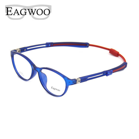 Lunettes de Sport, monture optique Super légère, de Sport, de Prescription, avec aimant extensible, chaîne ronde pour garçons et filles ► Photo 1/6