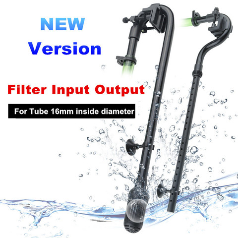 Tube d'entrée ou de sortie de filtre externe | Pour Aquarium, tuyau de circulation de l'eau de pluie, peut être utilisé pour filtre de 16 / 22mm 1 pièce ► Photo 1/6