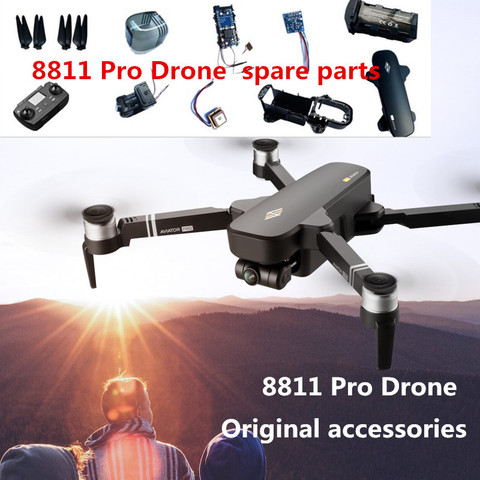 Accessoires d'origine pour 8811 Pro Drone batterie Drone coque moteur hélice feuille d'érable caméra etc pour 8811 Pro Dron pièce de rechange ► Photo 1/6