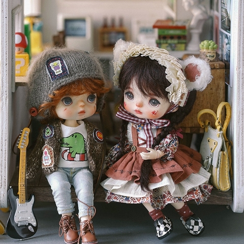 Nouveau Monst poupées BJD poupées en caoutchouc poupées bady fille poupées dessin animé poupées mignonnes ► Photo 1/6