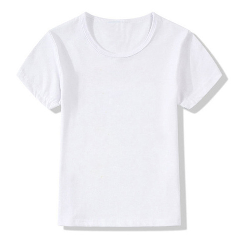 T-shirt uni t-shirt blanc uni sans imprimé ► Photo 1/1