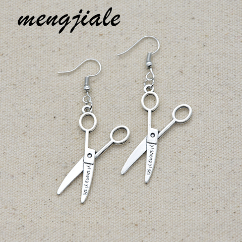 Boucles d'oreilles pendantes 39x22mm, 1 paire, à la mode, faites à la main, Design cool, style punk ► Photo 1/3