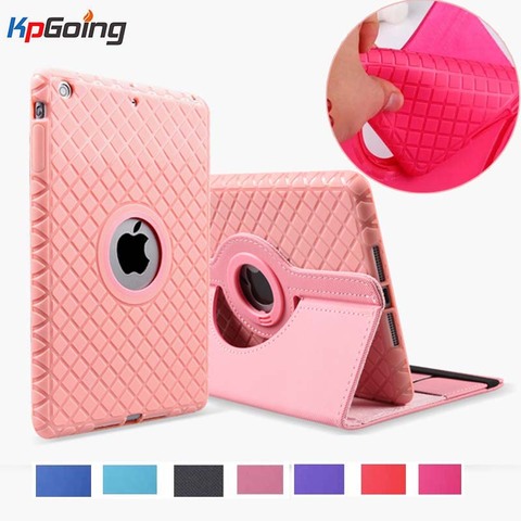 Coque intelligente en cuir, étui rotatif à 360 degrés pour Apple iPad Air 1 Air 2 5 6, nouvel iPad 9.7 2017 2022 A1822 A1823 A1893 ► Photo 1/6