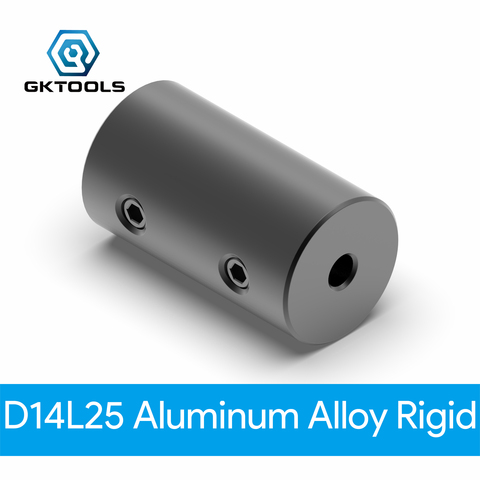 GKTOOLS D14L25 raccords en alliage d'aluminium, alésage 5x5mm 5x8mm 8x8mm, noir, coupleur d'arbre Flexible, imprimantes 3D, pièces de moteur pas à pas ► Photo 1/6