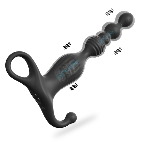 Silicone Perles Anales Vibrateur Pour Femmes Hommes Gode Anal jouets Balle bouchons Masseur De La Prostate avec poussée jouets Sexuels pour Adultes ► Photo 1/6