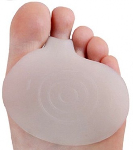 Silicone métatarsien balle orteil Gel tampons séparateurs avant-pied pieds coussinets chaussures semelles ► Photo 1/3