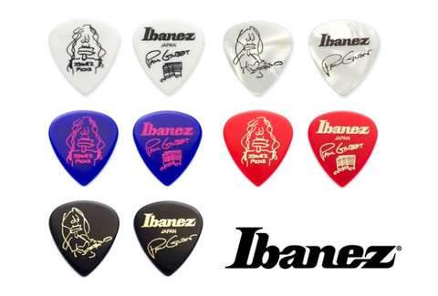 Ibanez Paul Gilbert bleu Signature Pick Plectrum médiateur, vendre par 1 pièce ► Photo 1/3