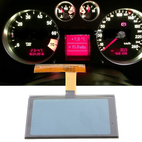 Écran LCD de voiture, 1 pièce, réparation du tableau de bord, jauges, compteur de vitesse, pour Audi S3 8L TT 8N A6 C5 4B série 65x45mm ► Photo 1/4