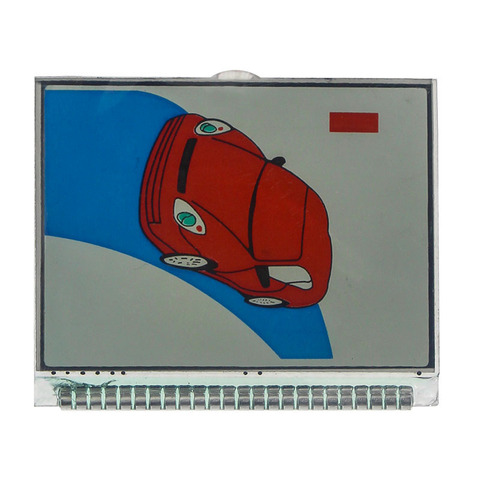 Magicar – système d'alarme de voiture avec écran LCD, pour scher-khan Magicar B, télécommande, bidirectionnel ► Photo 1/3