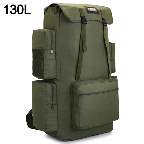 110L 130L hommes sac de randonnée Camping sac à dos grande armée en plein air escalade Trekking voyage sac à dos sacs tactiques sac à bagages XA860WA ► Photo 1/6