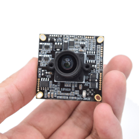 Module de caméra SONY IMX327, niveau étoile couleur de la lumière, Vision nocturne, lumières noires 30fps CCTV PCB board + câble SDI ► Photo 1/6