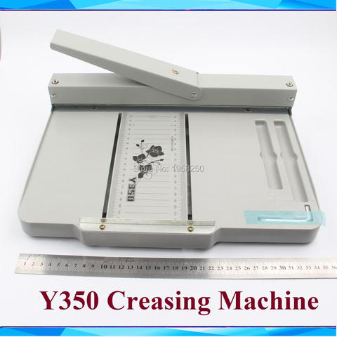 Y350 14 Pouces All Metal Croissant Scoring Machine Papier Buteur Creaser ► Photo 1/5