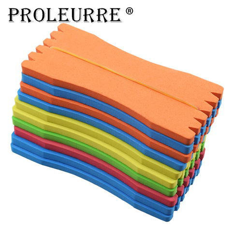 10 Pcs/lot Mousse EVA Ligne De Pêche Plaque Pêche Ligne Sinueuse 12cm Carpe Leurre Trace Fil Leader Pivotant De Pêche ► Photo 1/3