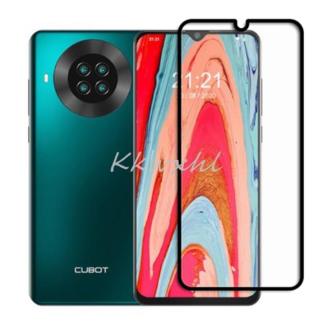 9H HD pleine couverture couleur verre trempé pour Cubot Note 20 6.5 