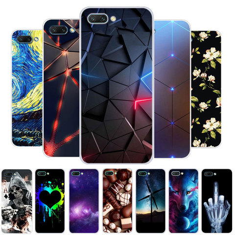 Pour Honor 10 étui Huawei Honor 10 étui en Silicone coque arrière souple pour Huawei Honor 10X Lite Honor10 10i pare-chocs ► Photo 1/6