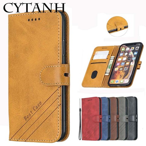 Coque de téléphone à rabat en cuir, étui pour Samsung A51 A31 A71 A01 A41 A11 A21 A81 A91 A30S A10S A20E A10 A20 A30 A40 A50 A70 A80 ► Photo 1/1