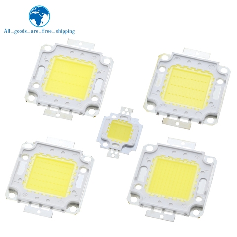 Ampoule pour projecteur, lampe LED intégrée, 10W 20W 30W 50W 100W, DC 12V 36V COB, blanc chaud, bricolage ► Photo 1/6