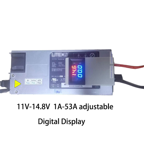 Tension courant réglable Lifepo4 Lipo Li-ion chargeur de batterie au Lithium 4.2V 8.4V 12V 12.6V 14.6V 14.8V 75A 50A affichage 2S 3S 4S ► Photo 1/6