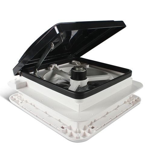 Ventilateurs de camping-car 12 v, accessoires de caravane CE, commandes manuelles de 14 pouces, fenêtre, véhicule de loisirs ► Photo 1/6