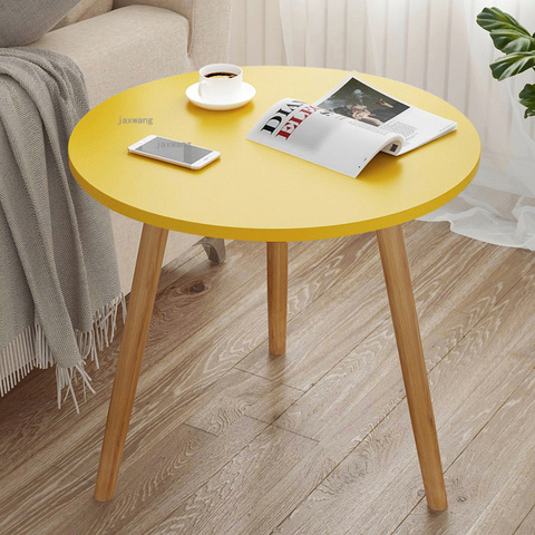 Meubles de salon Tables basses pour balcon fleur Table chambre canapé Table d'appoint Simple appartement maison hôtel coin Endtable ► Photo 1/6