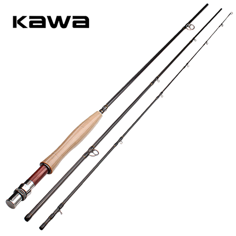 Kawa – canne à pêche Spinning ultralégère de 2/3 ou 2.8 m, accessoire de voyage en carbone composé de 2.9 Sections, adapté à la carpe ► Photo 1/5