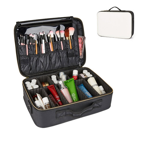 2017 nouveauté grand multi-étages professionnel maquillage paquet sac ongles modèle semi-permanent boîte à outils cosmétique cas sacs ► Photo 1/4