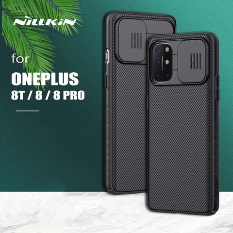 Nillkin – coque de protection pour Oneplus 8T, 8 Pro, avec caméra coulissante, Ultra-mince, Super givré, pour OnePlus 8T/ 8 Pro ► Photo 1/6