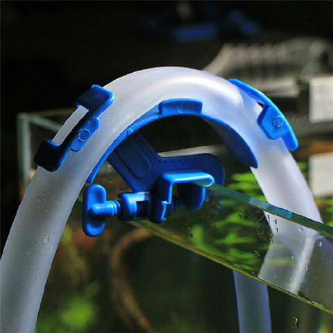 Aquarium Filtration support de tuyau eau tuyau pince filtre montage Tube tropical Aquarium propre pompe fixation pince réservoir accessoires ► Photo 1/5