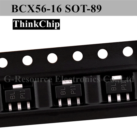 (100 pièces) BCX56-16 SOT-89 SMD cristal Triode BXC56 (marquage BL P11) ► Photo 1/1