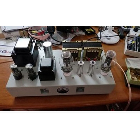 Kit d'amplificateur à tubes de classe A 6F3 + 300B à une extrémité, méta ► Photo 1/4