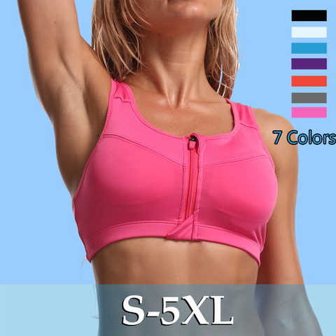 Soutien-gorge de sport femmes haut de Yoga soutien-gorge de sport de grande taille pour les femmes ► Photo 1/6