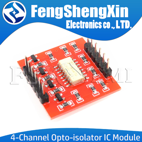 Module IC optocoupleur à 4 canaux pour carte d'extension Arduino, Isolation de niveau haut et bas ► Photo 1/2