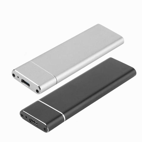 Boîtier USB 3.1 Type C vers M.2 NGFF SSD, boîtier pour disque dur Mobile de 22x30/22x42/22x60/22x80mm avec câble ► Photo 1/1