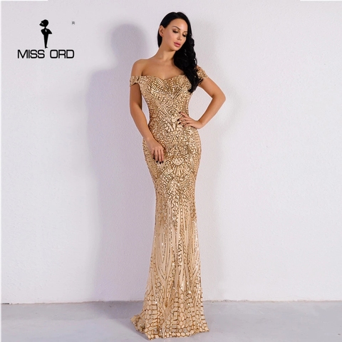 Missord 2022 Sexy soutien-gorge robe de soirée sequin robe maxi FT4912 ► Photo 1/6