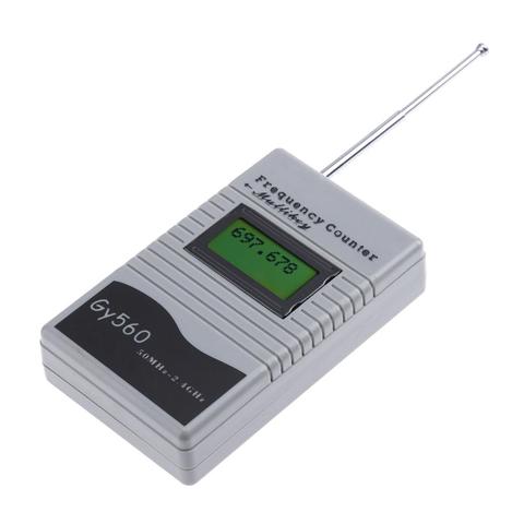 Affichage numérique compteur horaire inductif compteur horaire GY560 compteur de fréquence pour émetteur-récepteur Radio 2 voies GSM Portable ► Photo 1/6