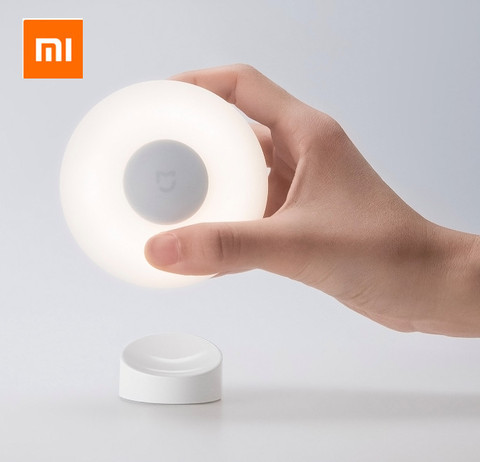 Xiaomi Mijia – veilleuse à Induction Led, 2 lampes, luminosité réglable, capteur intelligent de corps humain avec base magnétique ► Photo 1/6