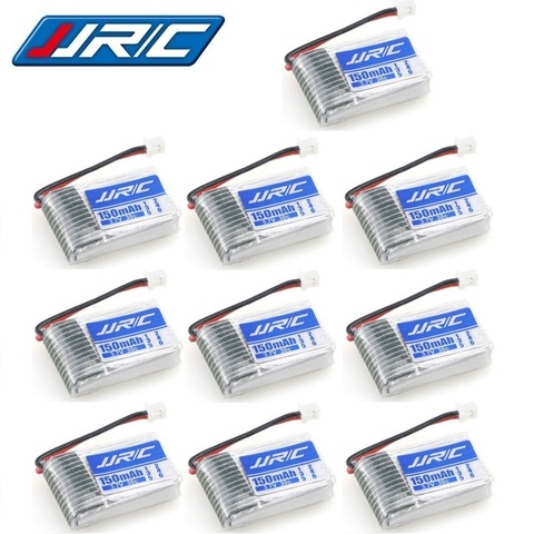 10 pièces pour JJRC H20 batterie d'origine 1s 3.7V 150mAh 30C pour JJRC H20 Syma S8 M67 U839 RC quadrirotor pièces de rechange 3.7V Lipo batterie ► Photo 1/5