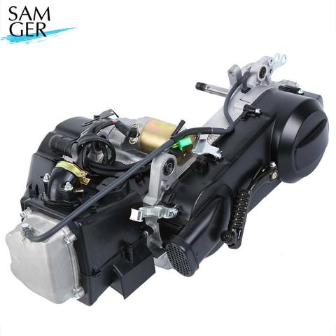 Samger 4 temps GY6 125CC-150CC moteur Scooter ATV aller Kart cyclomoteur moteur CVT moteur ensemble GY6 150cc moteur complet ► Photo 1/6