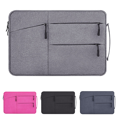 Sac à main pour Macbook Air 13 M1 étui Pro 16 12 15 11 sacoche pour ordinateur portable pour Huawei Matebook pour ASUS pochette étui pour ordinateur portable pour Xiaomi ► Photo 1/6