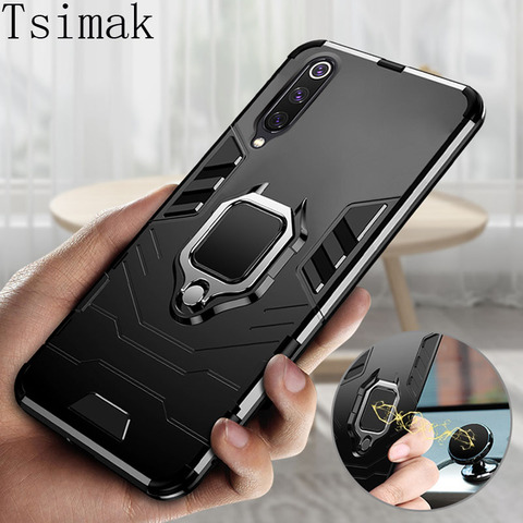 Coque armure pour Xiaomi Redmi Note 9 Pro Mi 10 Lite 10T 9T 9S 8 SE A3 A2 A1 5X 6X POCO F1 F2 Pro X3 Nfc M3 Coque de protection arrière du téléphone ► Photo 1/6