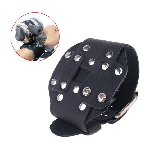 Nouveau 1 Pc bracelet de pêche porte-moulinet fronde tir poisson catapulte réglable sangle accessoires ► Photo 1/6