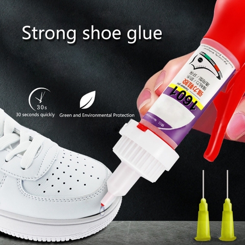 Chaussure colle imperméable forte Super colle liquide adhésif spécial pour chaussures réparation chaussures universelles adhésif soin outil 30ml ► Photo 1/6