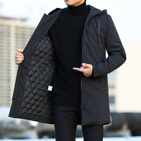 Manteau de luxe en fausse fourrure pour homme, épais et chaud, décontracté,  taille S – 6XL, collection