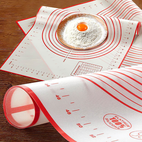Tapis de pétrissage en Silicone pour pâte à Pizza, ustensile de cuisine ► Photo 1/6
