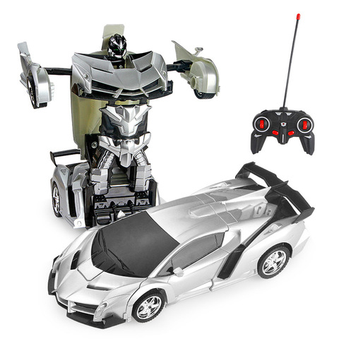 Voiture RC 24 styles robot jouets de Transformation, modèle de véhicule de sport, télécommande, voiture Cool, jouets pour enfants, cadeaux pour garçons ► Photo 1/6