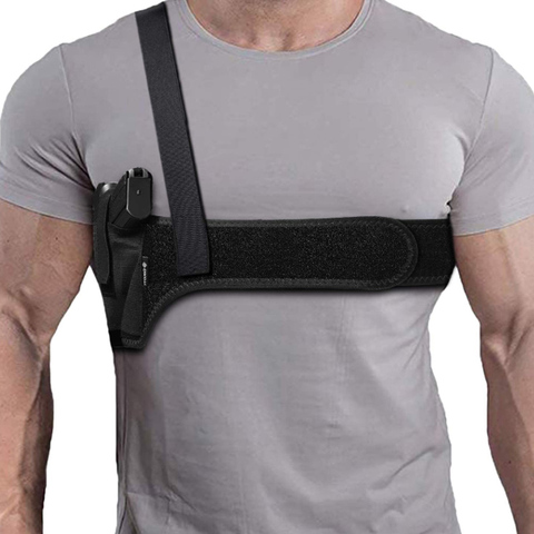 Holster universel d'épaule pour hommes, Holster caché, sous les aisselles, pour pistolets, amovible et Combinable, équipement de chasse en plein air ► Photo 1/6