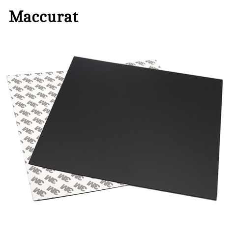 Autocollant de Surface pour lit chaud d'imprimante 3D, 2 pièces, 214/220/235mm, noir pour Film de plate-forme d'impression ► Photo 1/6