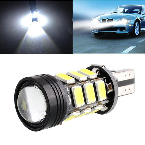 Ampoule pour voitures T15 W16W LED Canbus 5630 LED, ampoule blanche 12V, lumière de secours, vente en gros ► Photo 1/6